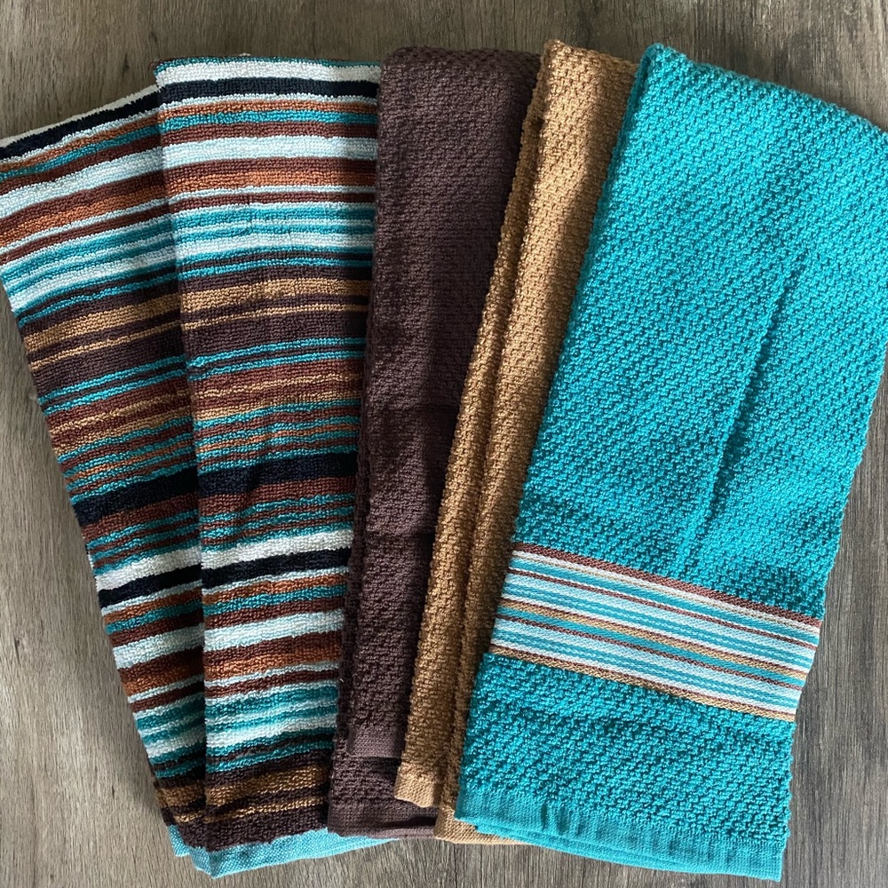 Cute dish towels home decor